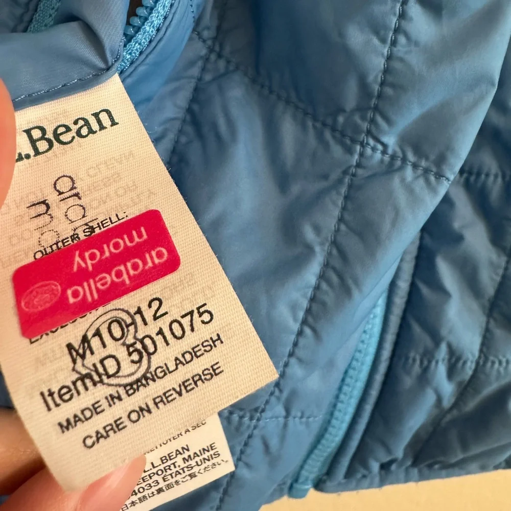 L.L Bean Kids Fleece Reversible Jacket M(10-12)
